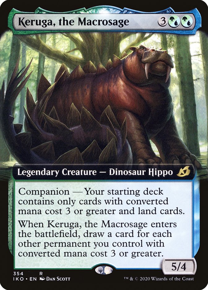 Keruga, the Macrosage (Extended Art) [Ikoria: Lair of Behemoths] | Game Grid - Logan