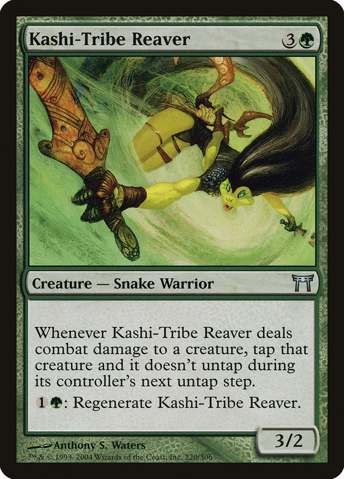 Kashi-Tribe Reaver [Champions of Kamigawa] | Game Grid - Logan