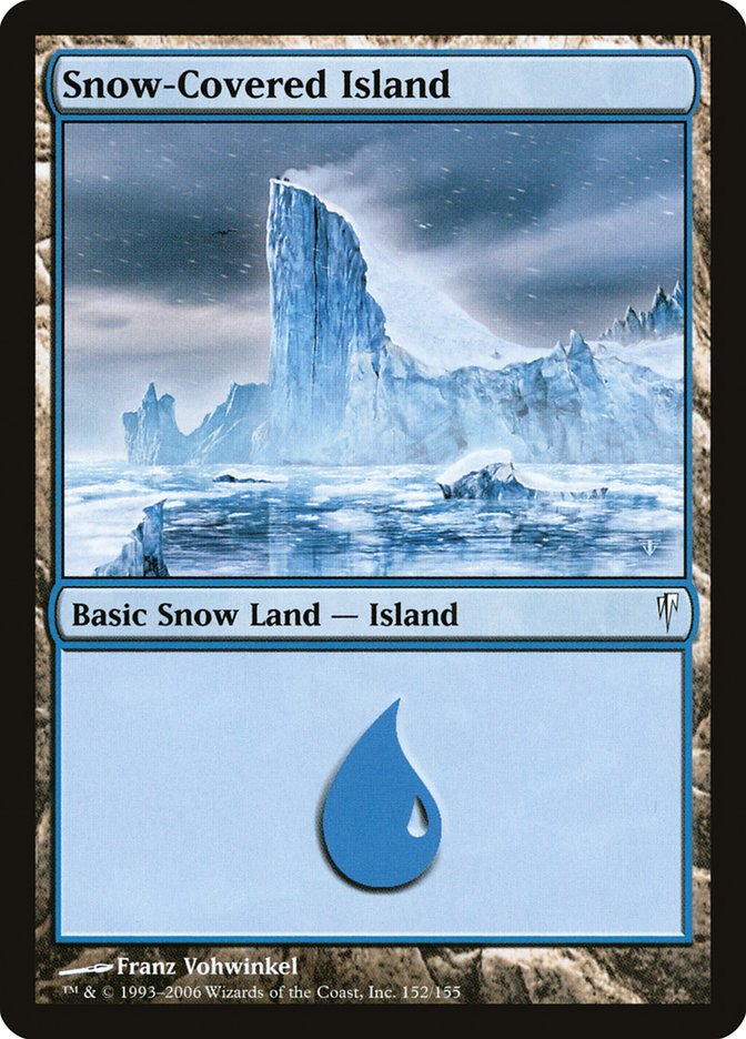 Snow-Covered Island [Coldsnap] | Game Grid - Logan