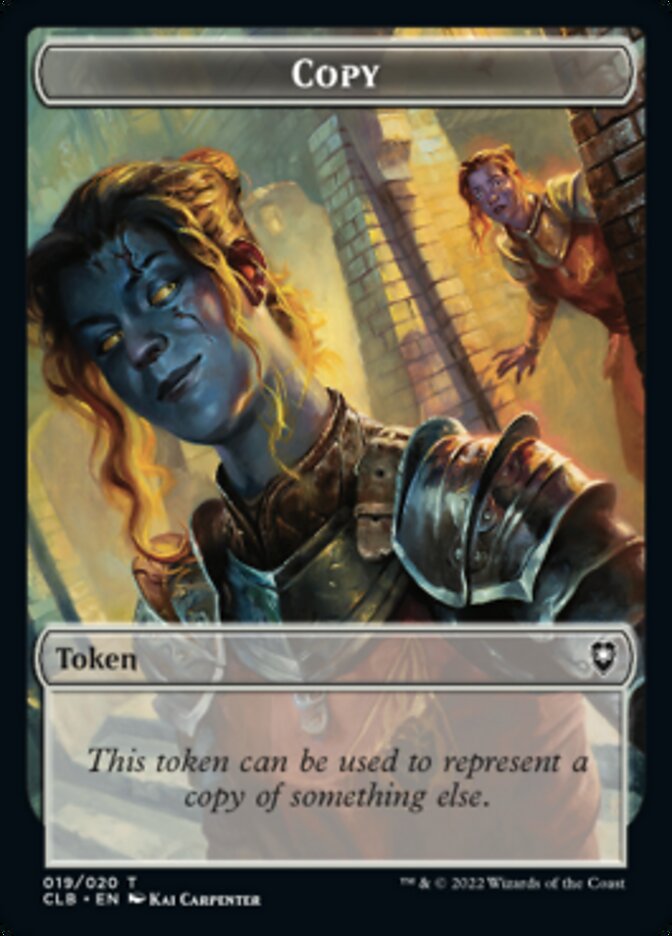 Copy Token [Commander Legends: Battle for Baldur's Gate Tokens] | Game Grid - Logan