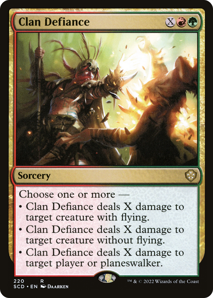 Clan Defiance [Starter Commander Decks] | Game Grid - Logan