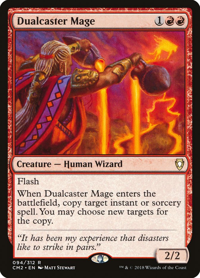 Dualcaster Mage [Commander Anthology Volume II] | Game Grid - Logan
