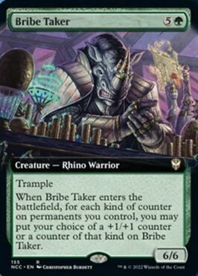 Bribe Taker (Extended Art) [Streets of New Capenna Commander] | Game Grid - Logan