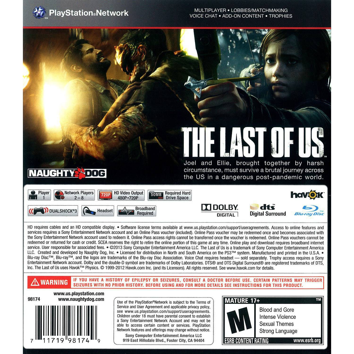 The Last of Us (Used/PS3) | Game Grid - Logan