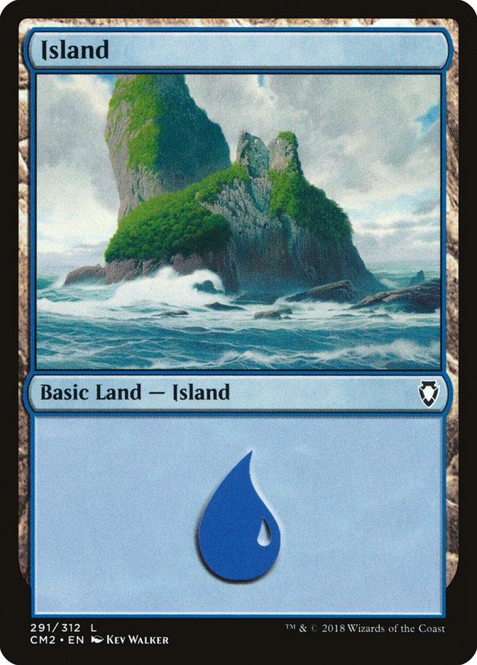 Island (291) [Commander Anthology Volume II] | Game Grid - Logan