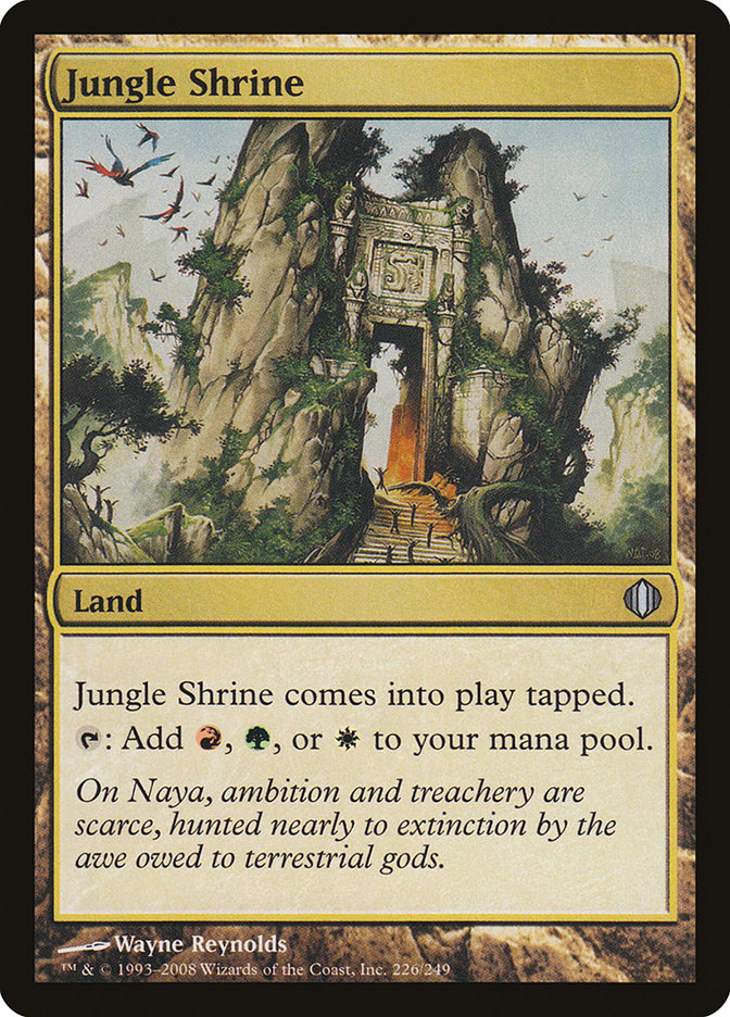 Jungle Shrine [Shards of Alara] | Game Grid - Logan