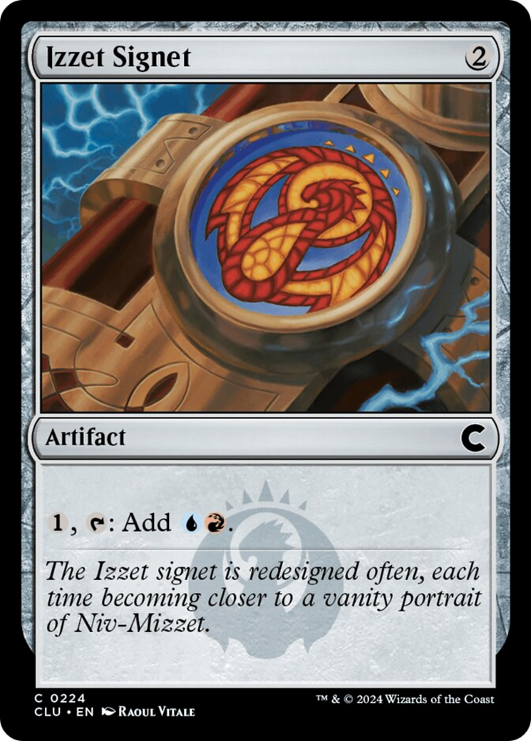 Izzet Signet [Ravnica: Clue Edition] | Game Grid - Logan