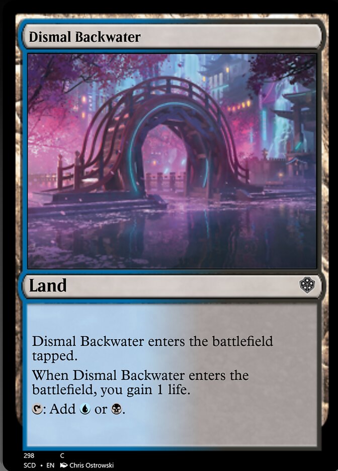 Dismal Backwater [Starter Commander Decks] | Game Grid - Logan