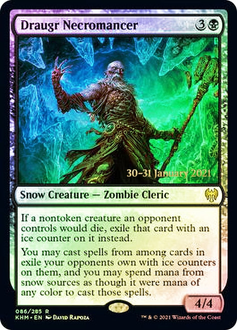 Draugr Necromancer [Kaldheim Prerelease Promos] | Game Grid - Logan