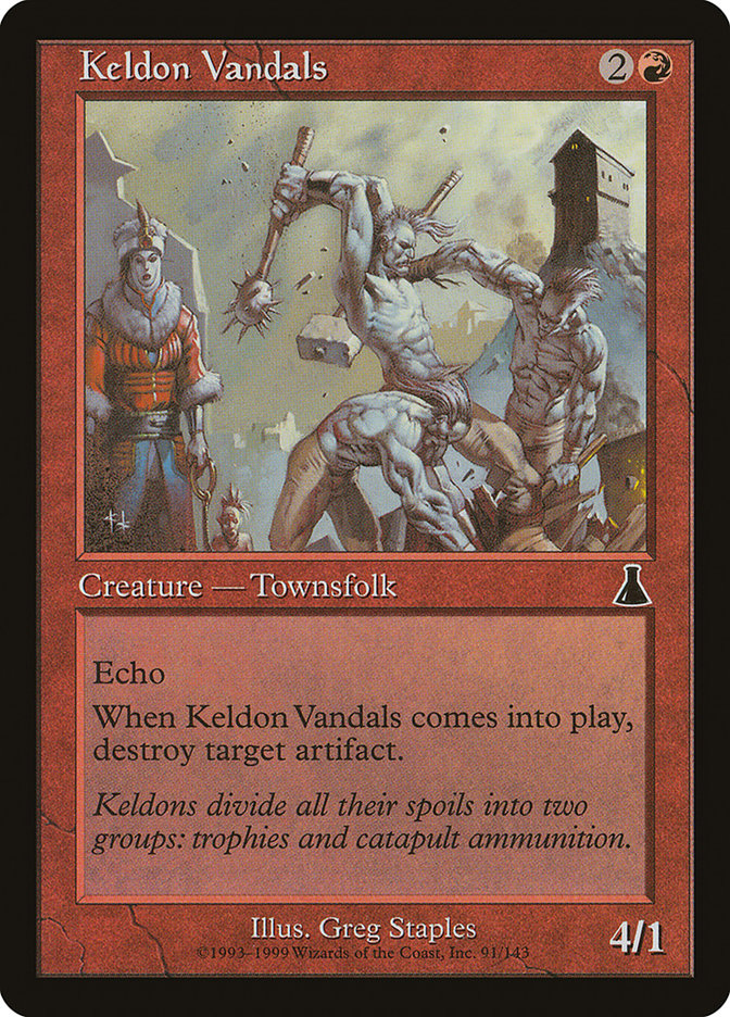 Keldon Vandals [Urza's Destiny] | Game Grid - Logan