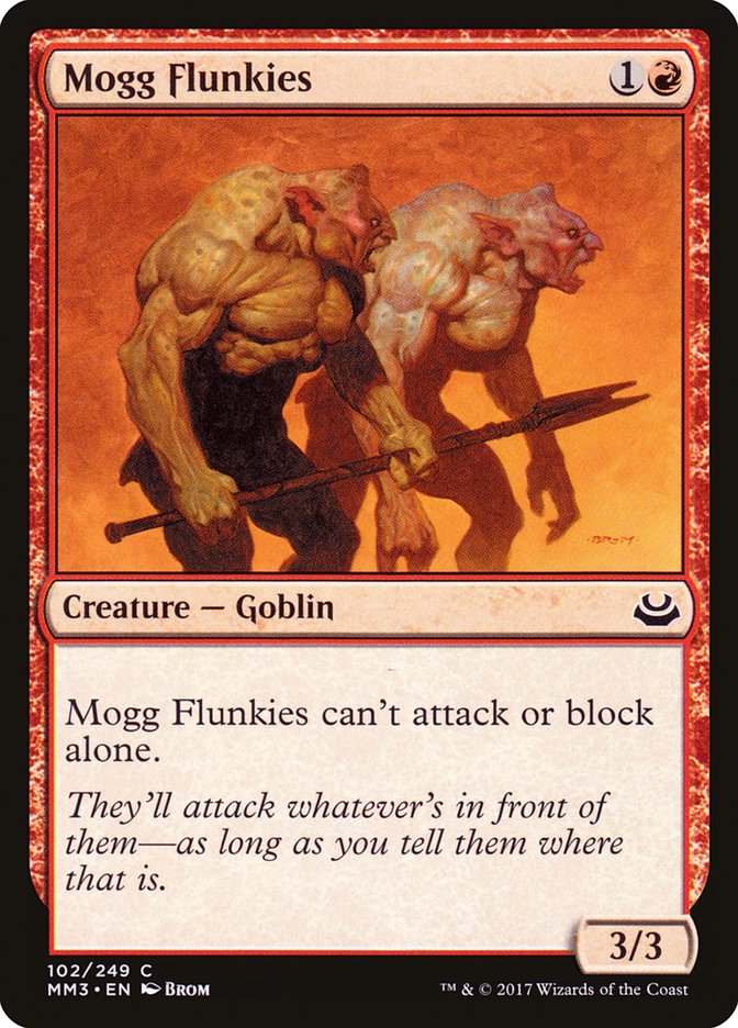 Mogg Flunkies [Modern Masters 2017] | Game Grid - Logan