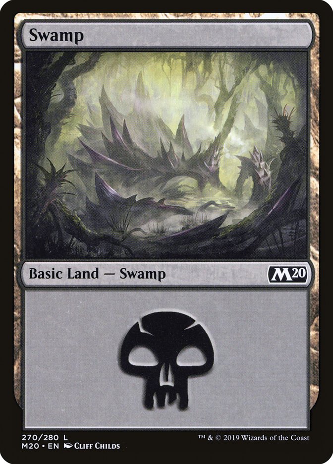 Swamp (270) [Core Set 2020] | Game Grid - Logan