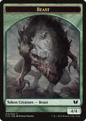 Beast // Snake (017) Double-Sided Token [Commander 2015 Tokens] | Game Grid - Logan