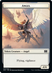 Saproling // Angel Double-Sided Token [Double Masters 2022 Tokens] | Game Grid - Logan