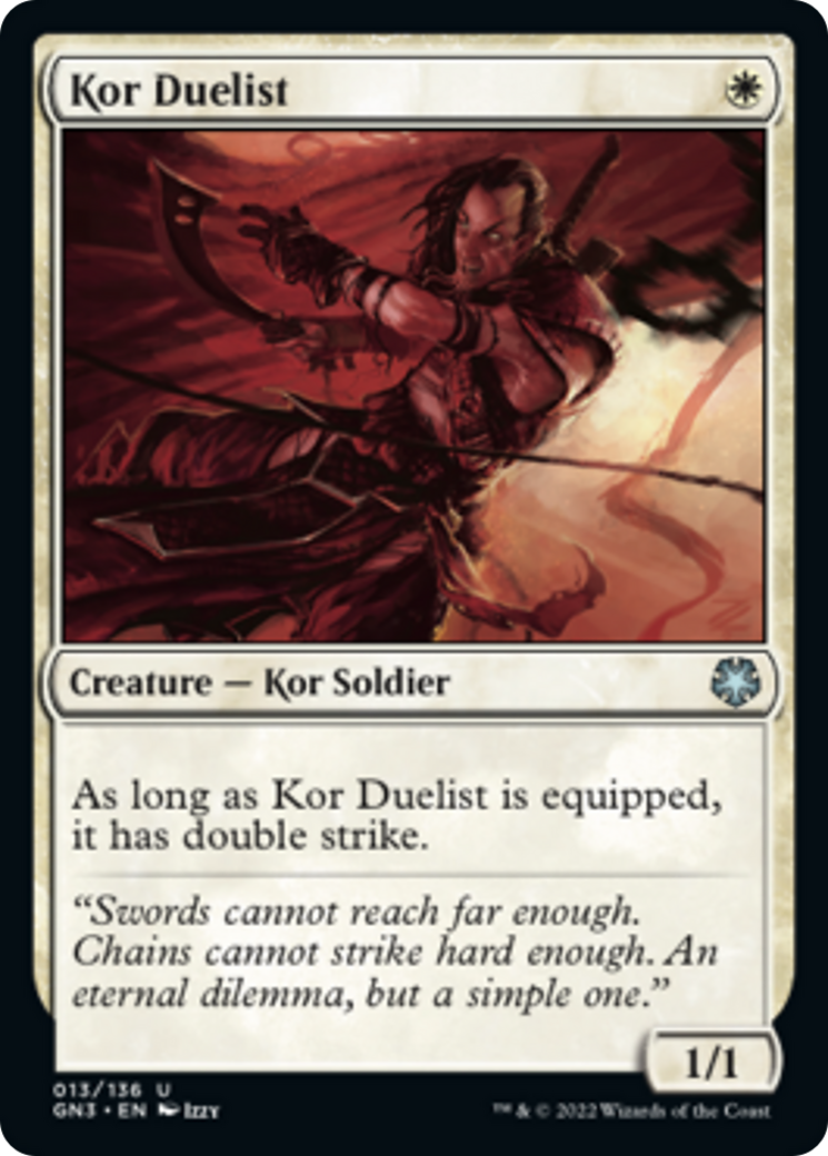 Kor Duelist [Game Night: Free-for-All] | Game Grid - Logan