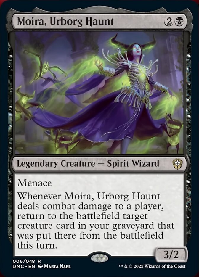 Moira, Urborg Haunt [Dominaria United Commander] | Game Grid - Logan