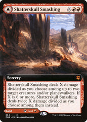 Shatterskull Smashing // Shatterskull, the Hammer Pass (Extended Art) [Zendikar Rising] | Game Grid - Logan