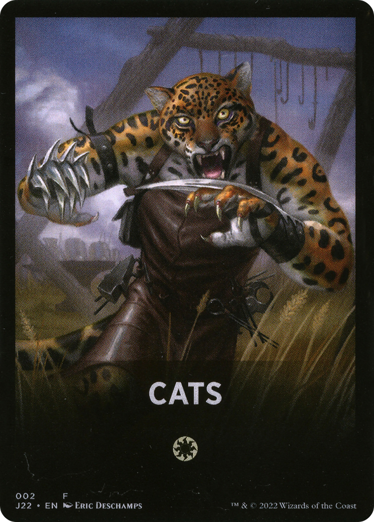 Cats Theme Card [Jumpstart 2022 Front Cards] | Game Grid - Logan