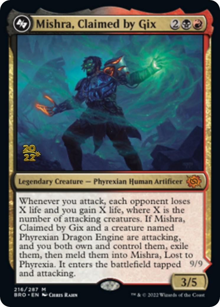 Mishra, Claimed by Gix [The Brothers' War Prerelease Promos] | Game Grid - Logan