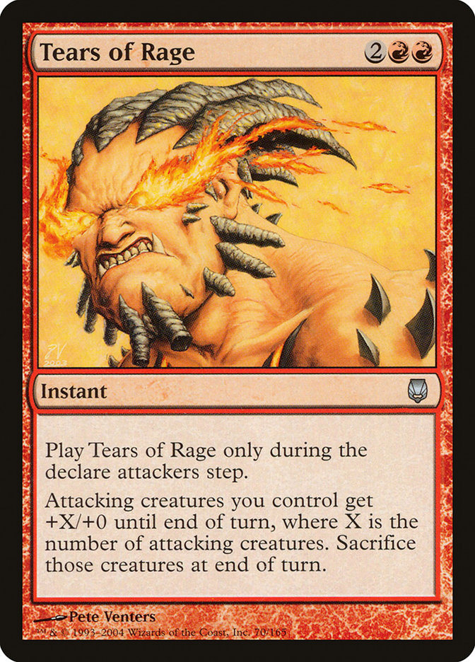 Tears of Rage [Darksteel] | Game Grid - Logan