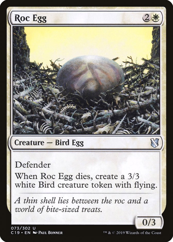 Roc Egg [Commander 2019] | Game Grid - Logan