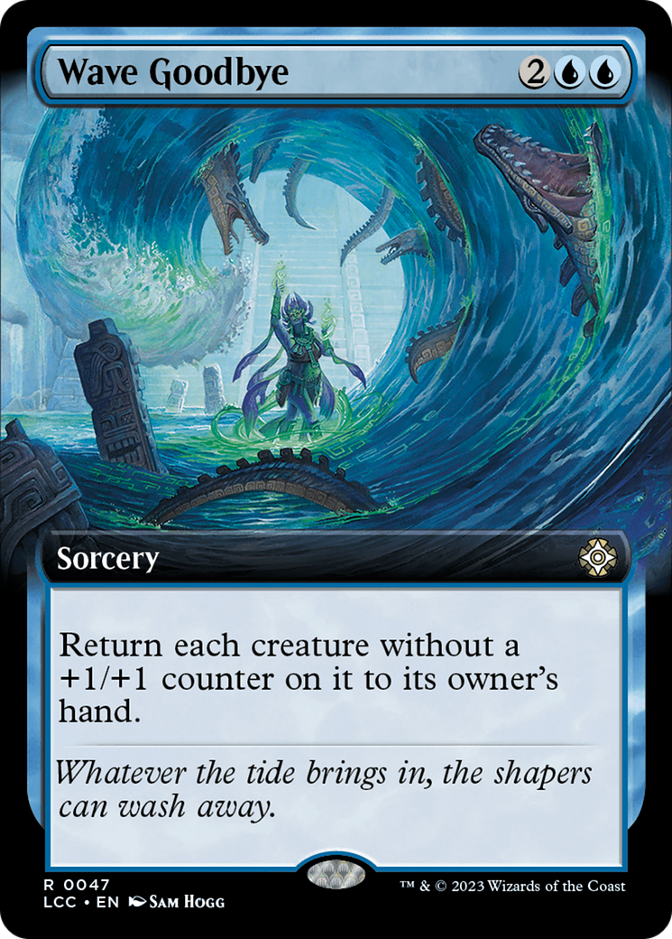 Wave Goodbye (Extended Art) [The Lost Caverns of Ixalan Commander] | Game Grid - Logan