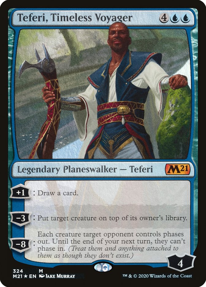 Teferi, Timeless Voyager [Core Set 2021] | Game Grid - Logan