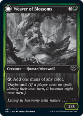 Weaver of Blossoms // Blossom-Clad Werewolf [Innistrad: Double Feature] | Game Grid - Logan