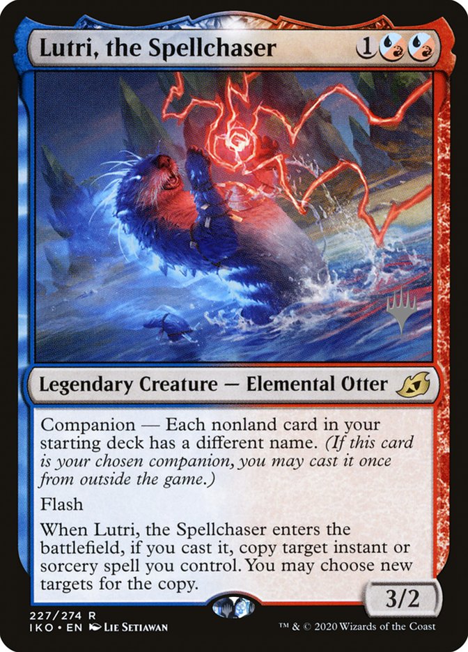 Lutri, the Spellchaser (Promo Pack) [Ikoria: Lair of Behemoths Promos] | Game Grid - Logan