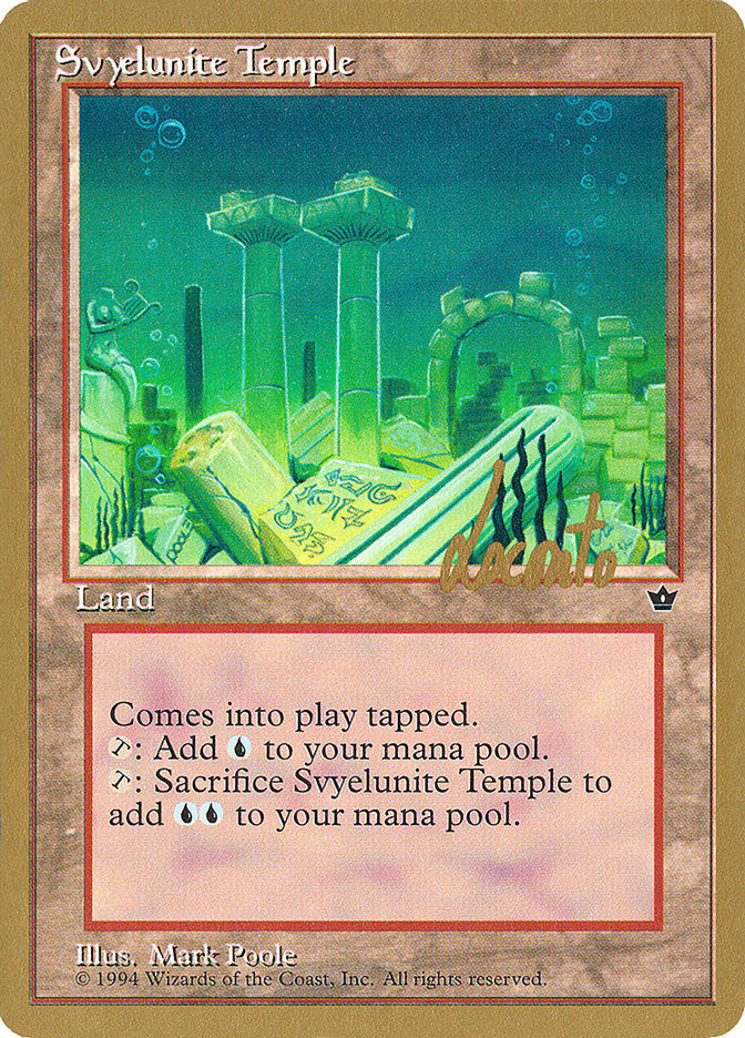 Svyelunite Temple (Michael Loconto) [Pro Tour Collector Set] | Game Grid - Logan