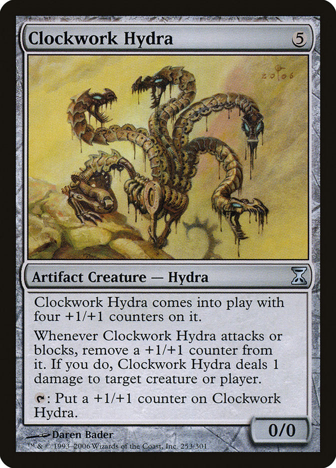 Clockwork Hydra [Time Spiral] | Game Grid - Logan