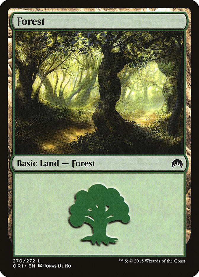 Forest (270) [Magic Origins] | Game Grid - Logan