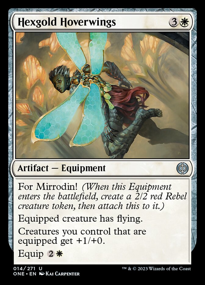 Hexgold Hoverwings [Phyrexia: All Will Be One] | Game Grid - Logan