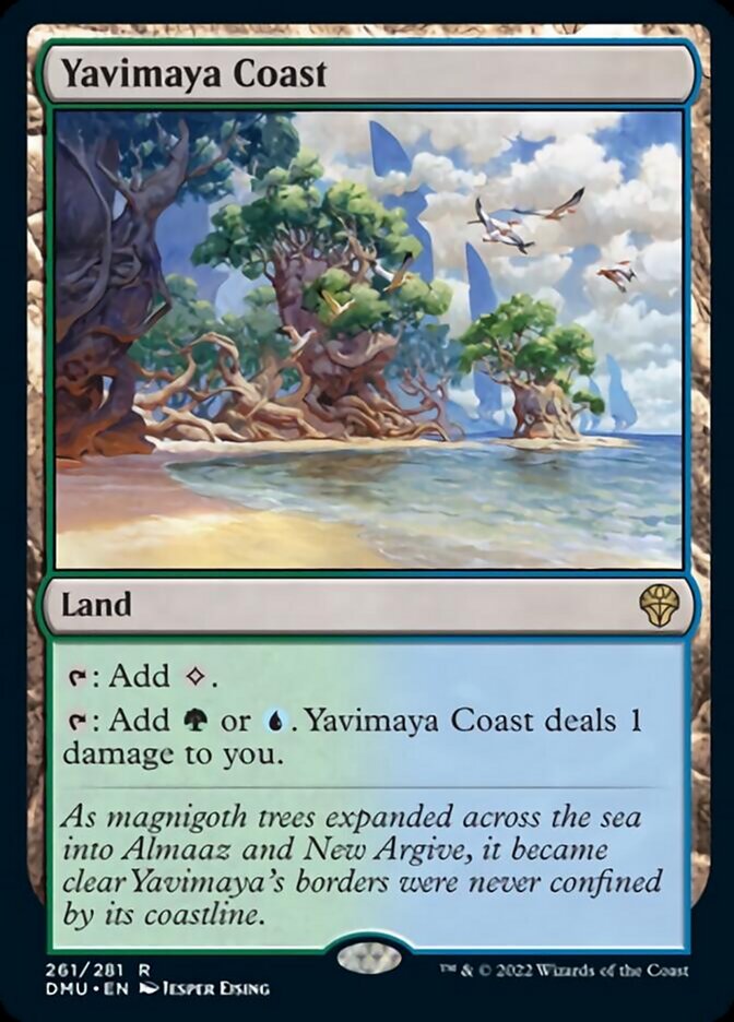 Yavimaya Coast [Dominaria United] | Game Grid - Logan