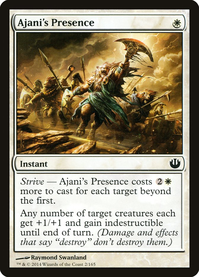 Ajani's Presence [Journey into Nyx] | Game Grid - Logan