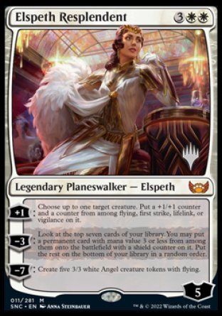 Elspeth Resplendent (Promo Pack) [Streets of New Capenna Promos] | Game Grid - Logan