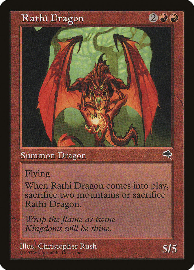 Rathi Dragon [Tempest] | Game Grid - Logan