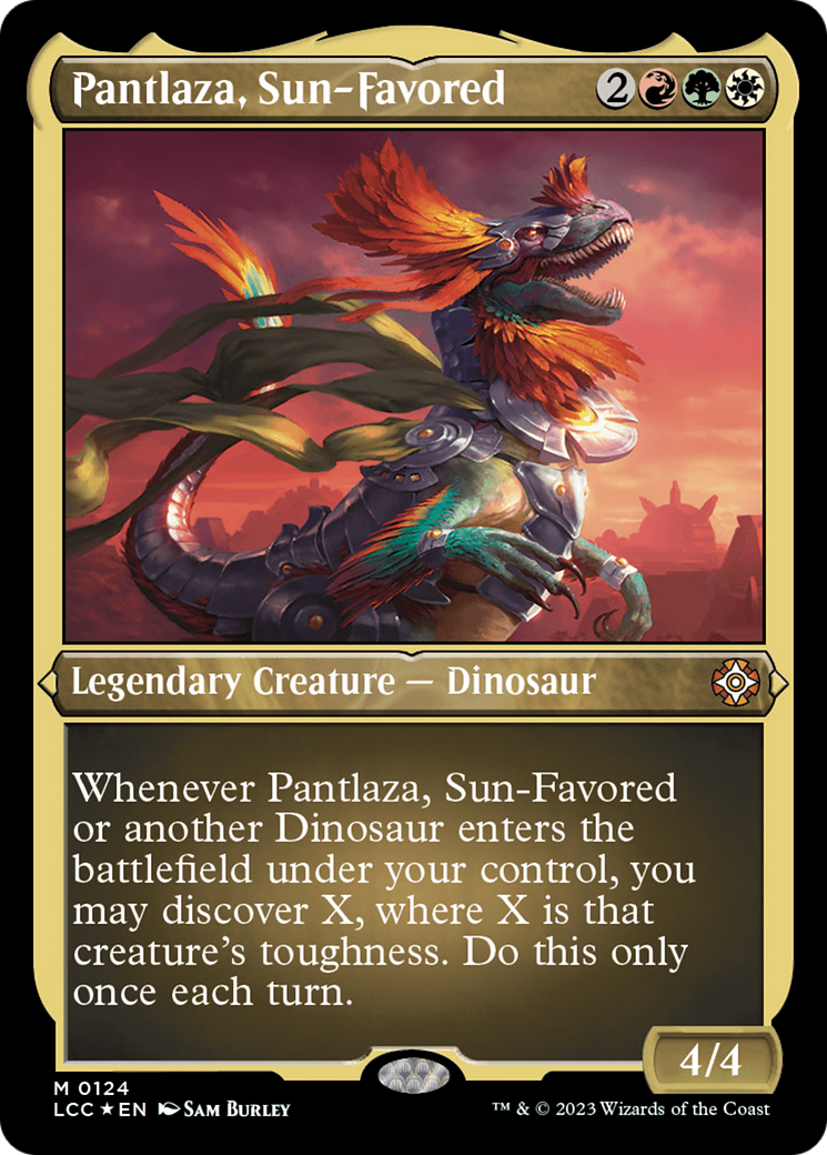 Pantlaza, Sun-Favored (Display Commander) [The Lost Caverns of Ixalan Commander] | Game Grid - Logan