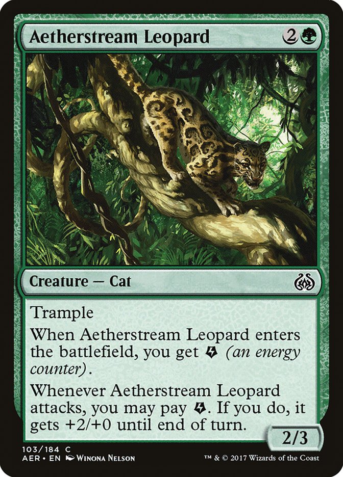 Aetherstream Leopard [Aether Revolt] | Game Grid - Logan