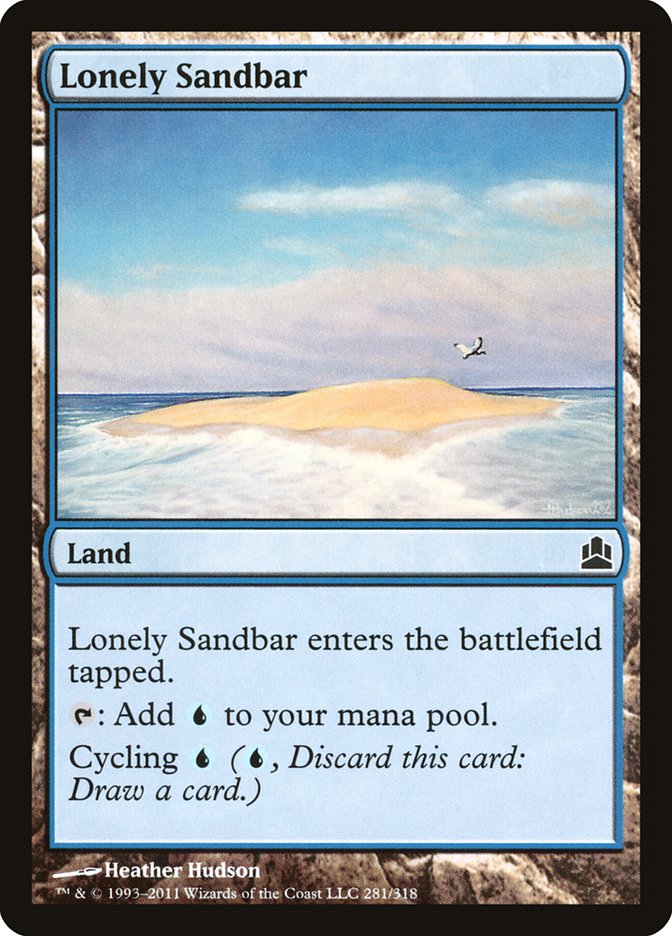 Lonely Sandbar [Commander 2011] | Game Grid - Logan