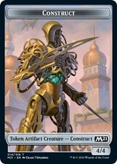 Construct // Zombie Double-Sided Token [Core Set 2021 Tokens] | Game Grid - Logan