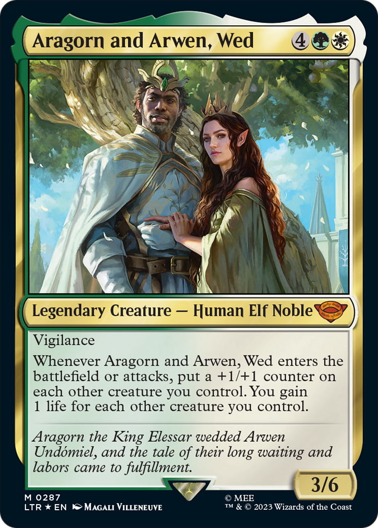 Aragorn and Arwen, Wed [The Lord of the Rings: Tales of Middle-Earth] | Game Grid - Logan