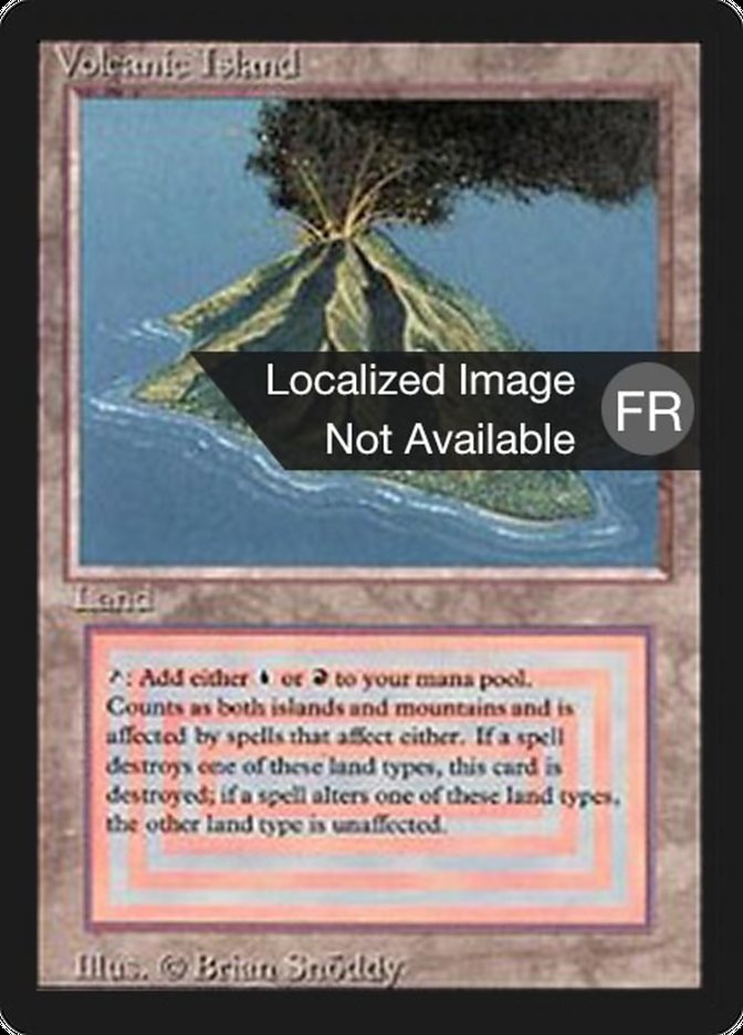 Volcanic Island [Foreign Black Border] | Game Grid - Logan
