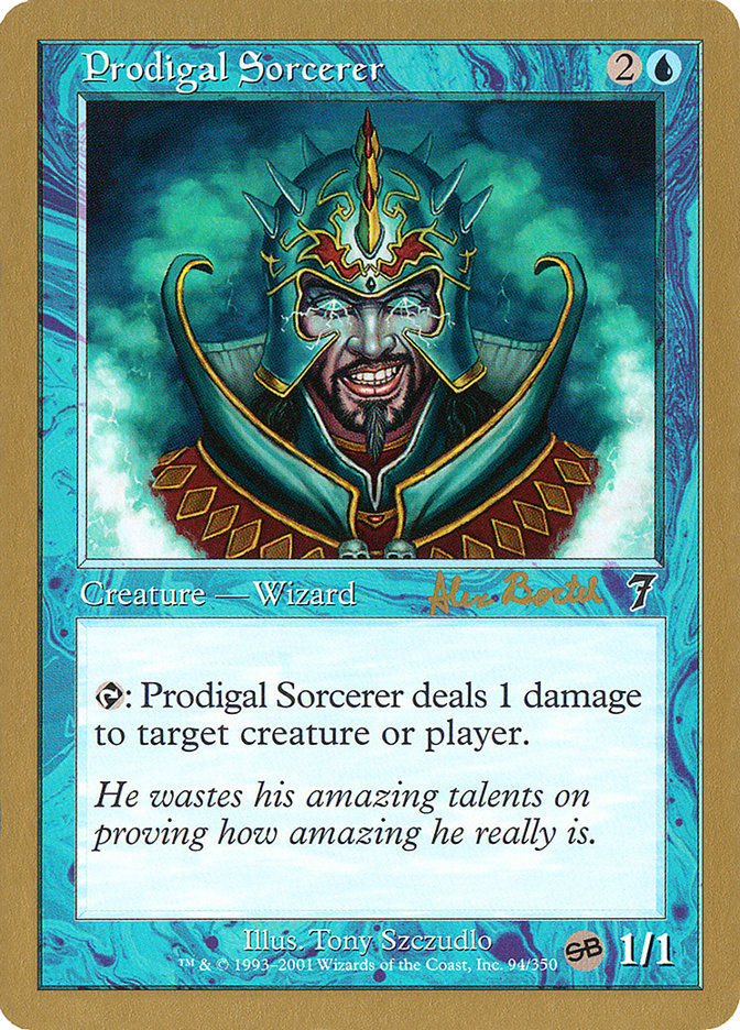 Prodigal Sorcerer (Alex Borteh) (SB) [World Championship Decks 2001] | Game Grid - Logan