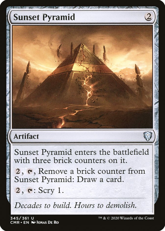 Sunset Pyramid [Commander Legends] | Game Grid - Logan