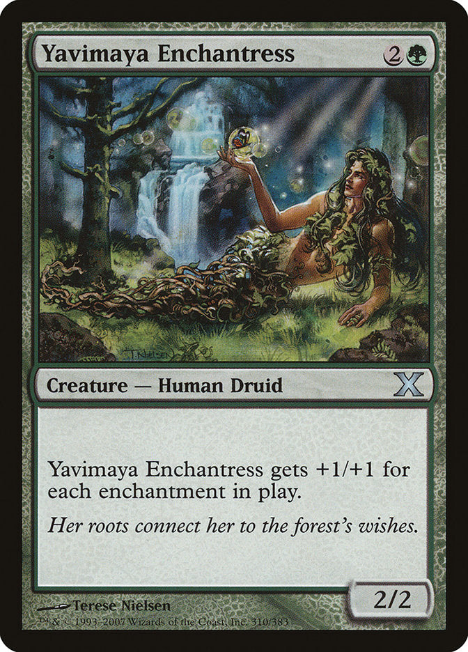 Yavimaya Enchantress [Tenth Edition] | Game Grid - Logan