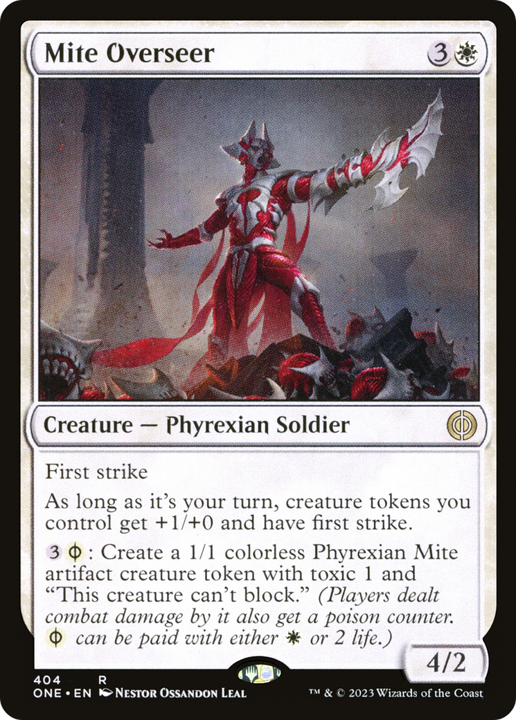 Mite Overseer [Phyrexia: All Will Be One] | Game Grid - Logan