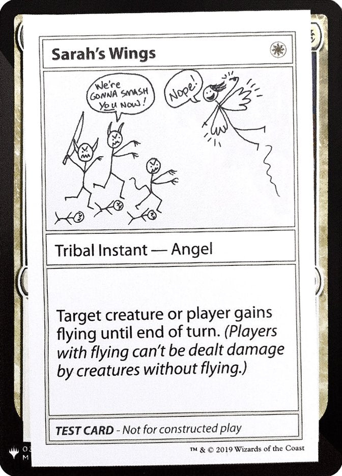 Sarah's Wings [Mystery Booster Playtest Cards] | Game Grid - Logan
