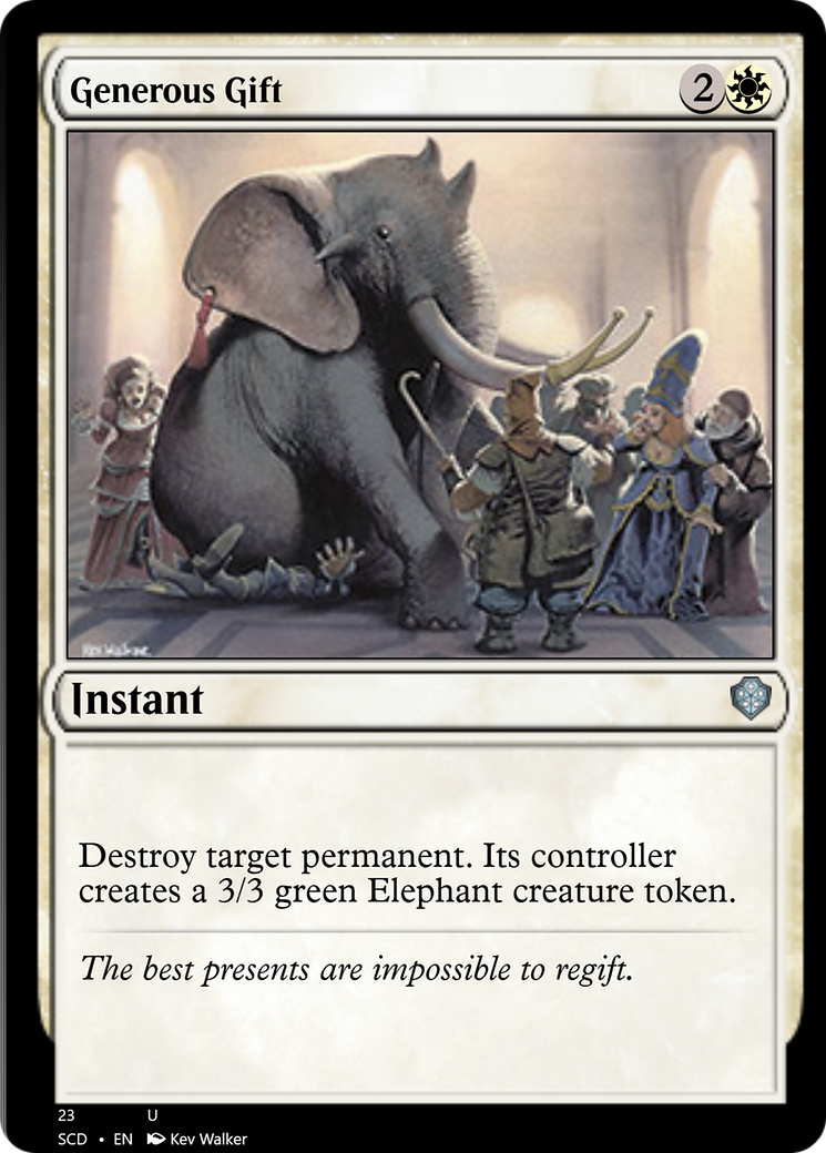 Generous Gift [Starter Commander Decks] | Game Grid - Logan