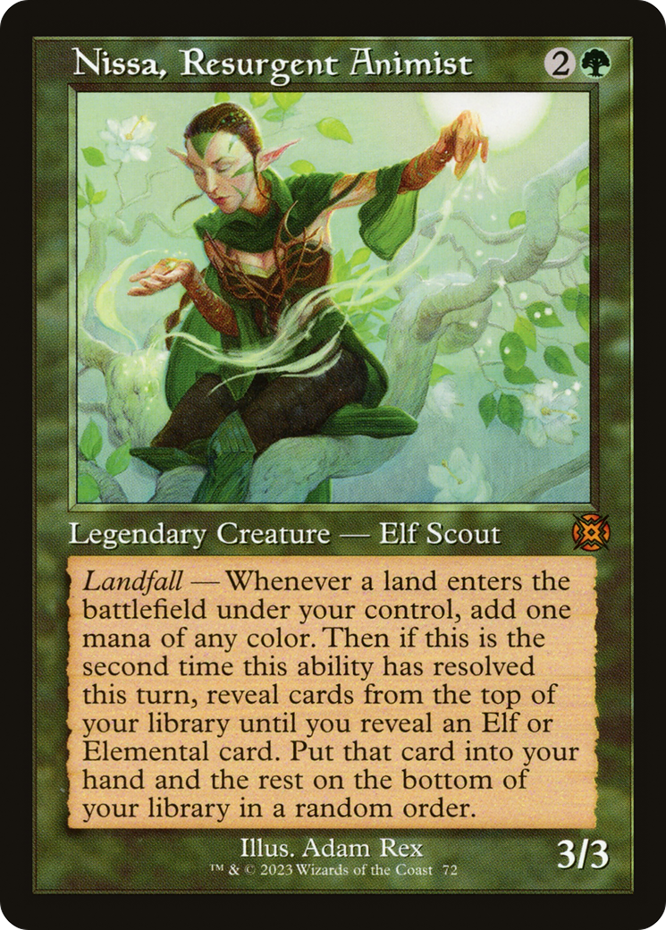 Nissa, Resurgent Animist (Retro) [March of the Machine: The Aftermath] | Game Grid - Logan